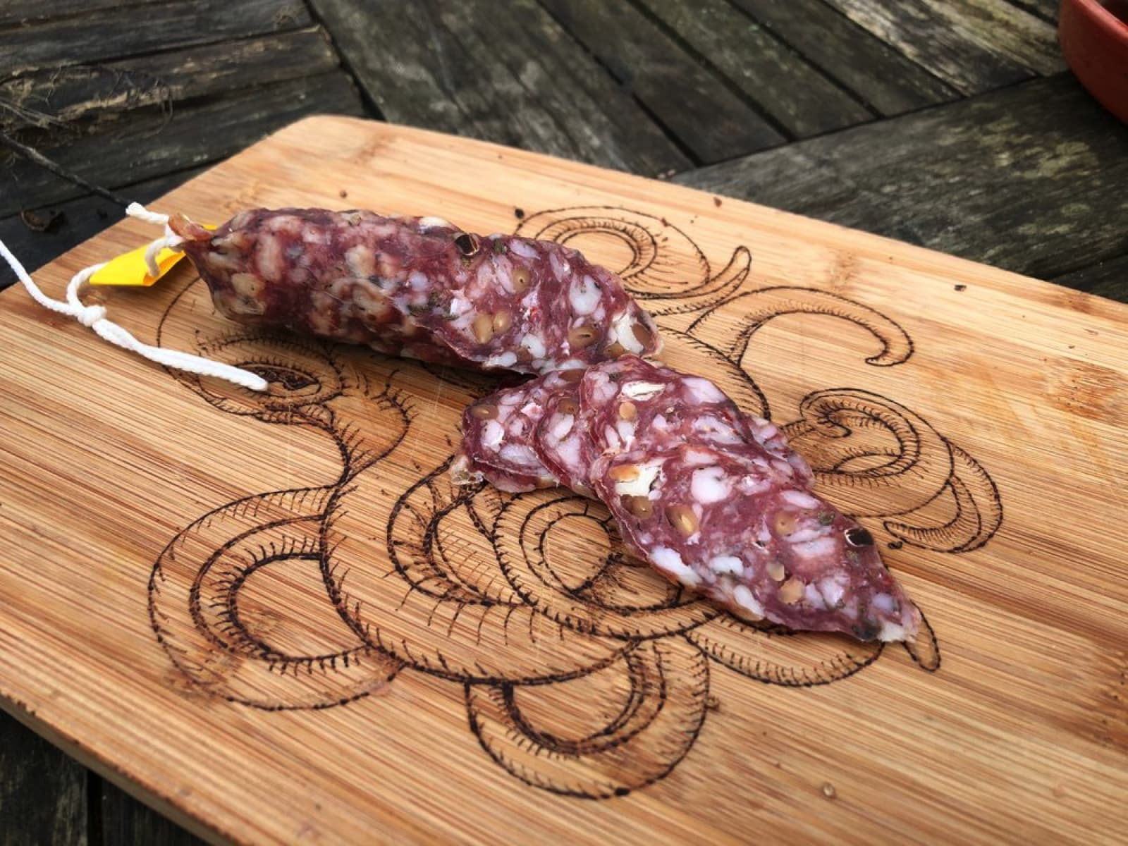 Sage and Pine nut salami recipe